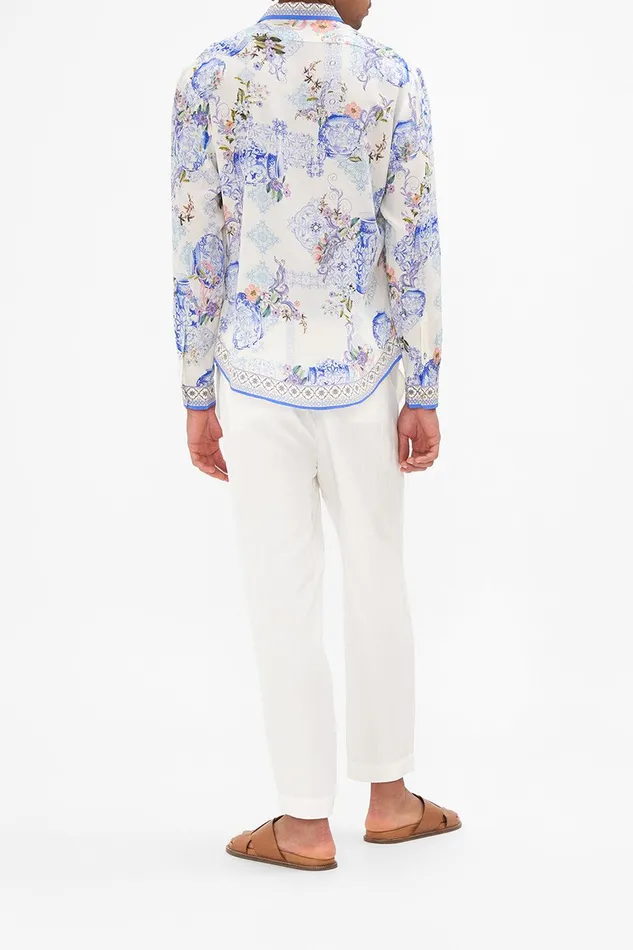 Camilla Shirts Collared Long Sleeve Shirt Paint Me Positano 8211 Mens Camilla Shirts Collared Long Sleeve Shirt Paint Me Positano 8211 Mens