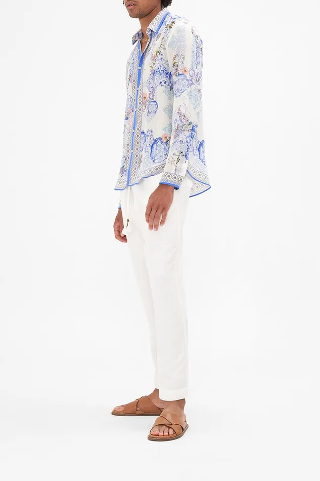 Camilla Shirts Collared Long Sleeve Shirt Paint Me Positano 8211 Mens Camilla Shirts Collared Long Sleeve Shirt Paint Me Positano 8211 Mens