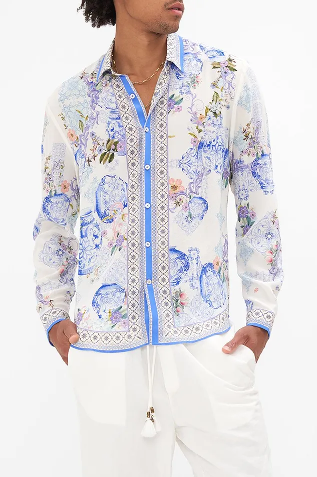 Camilla Shirts Collared Long Sleeve Shirt Paint Me Positano 8211 Mens Camilla Shirts Collared Long Sleeve Shirt Paint Me Positano 8211 Mens