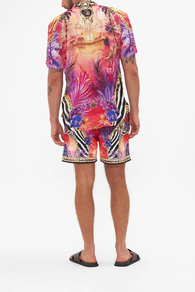 Camilla Shirts Short Sleeve Button Through Shirt Wild Loving 8211 MensAccessories Camilla Shirts Short Sleeve Button Through Shirt Wild Loving 8211 MensAccessories