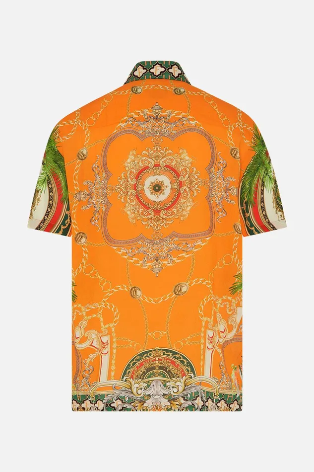 Camilla Shirts Short Sleeve Camp Collared Shirt Dancing With The Bulls 8211 Mens Camilla Shirts Short Sleeve Camp Collared Shirt Dancing With The Bulls 8211 Mens