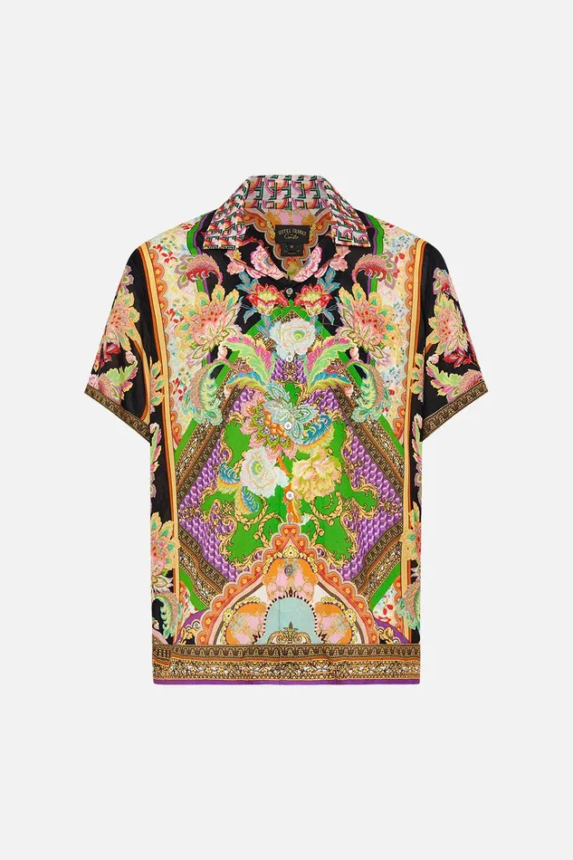 Camilla Shirts Short Sleeve Camp Collared Shirt Sundowners In Sicily 8211 Mens Camilla Shirts Short Sleeve Camp Collared Shirt Sundowners In Sicily 8211 Mens