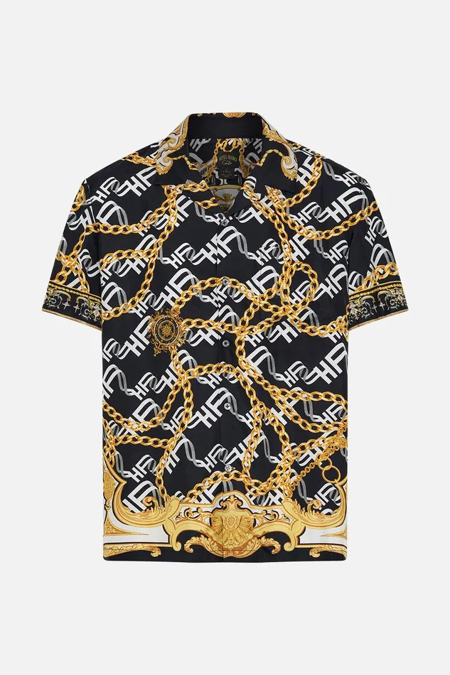 Camilla Shirts Short Sleeve Camp Collared Shirt Tether Me Not 8211 Mens Camilla Shirts Short Sleeve Camp Collared Shirt Tether Me Not 8211 Mens