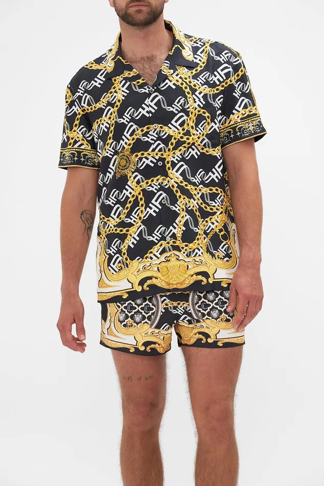 Camilla Shirts Short Sleeve Camp Collared Shirt Tether Me Not 8211 Mens Camilla Shirts Short Sleeve Camp Collared Shirt Tether Me Not 8211 Mens