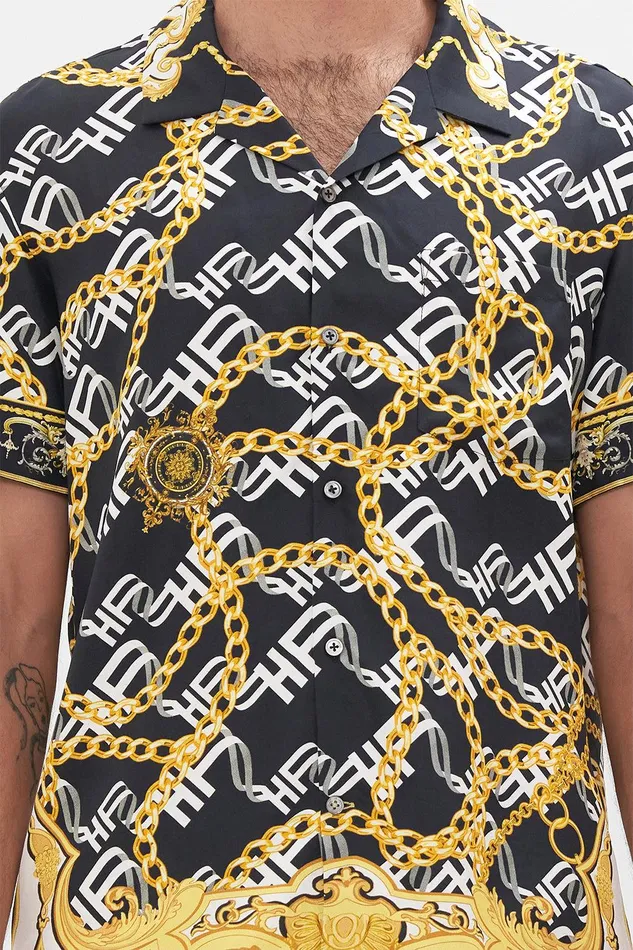 Camilla Shirts Short Sleeve Camp Collared Shirt Tether Me Not 8211 Mens Camilla Shirts Short Sleeve Camp Collared Shirt Tether Me Not 8211 Mens