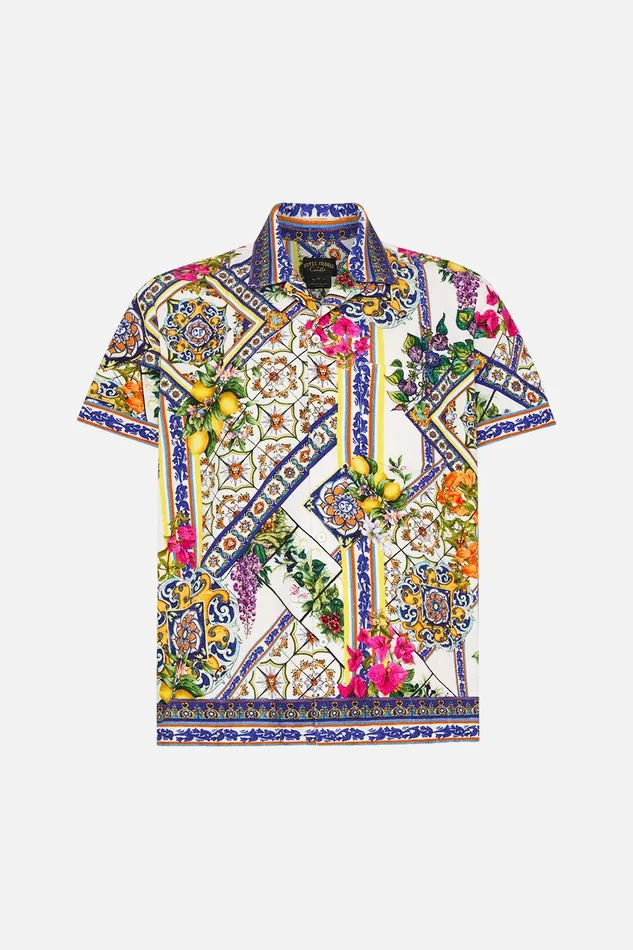 Camilla Shirts Terry Towelling Short Sleeve Button Up Shirt Amalfi Amore 8211 Mens Camilla Shirts Terry Towelling Short Sleeve Button Up Shirt Amalfi Amore 8211 Mens