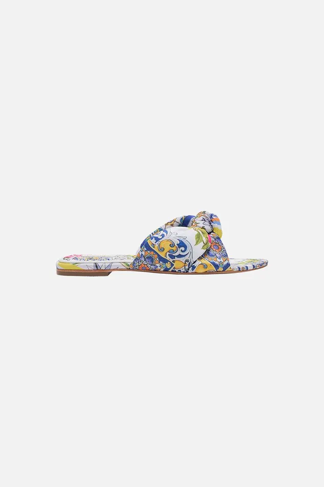 Camilla Shoes Eva Knotted Mule Amalfi Amore 8211 Accessories