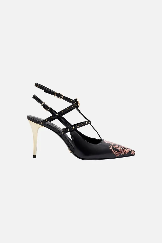 Camilla Shoes Portia High Heel Pump Solid Black 8211 Accessories