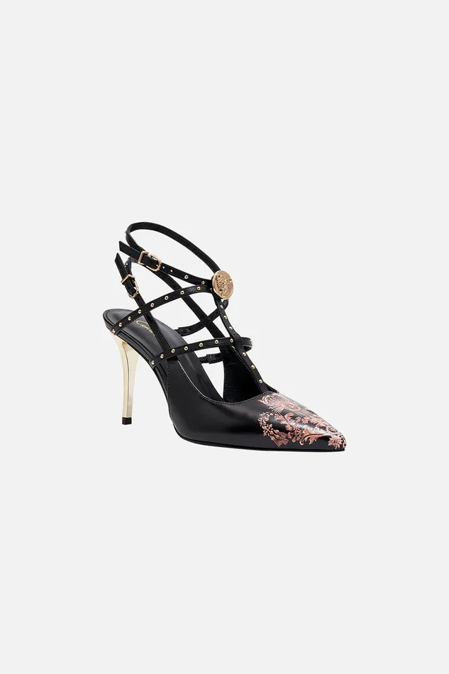 Camilla Shoes Portia High Heel Pump Solid Black 8211 Accessories