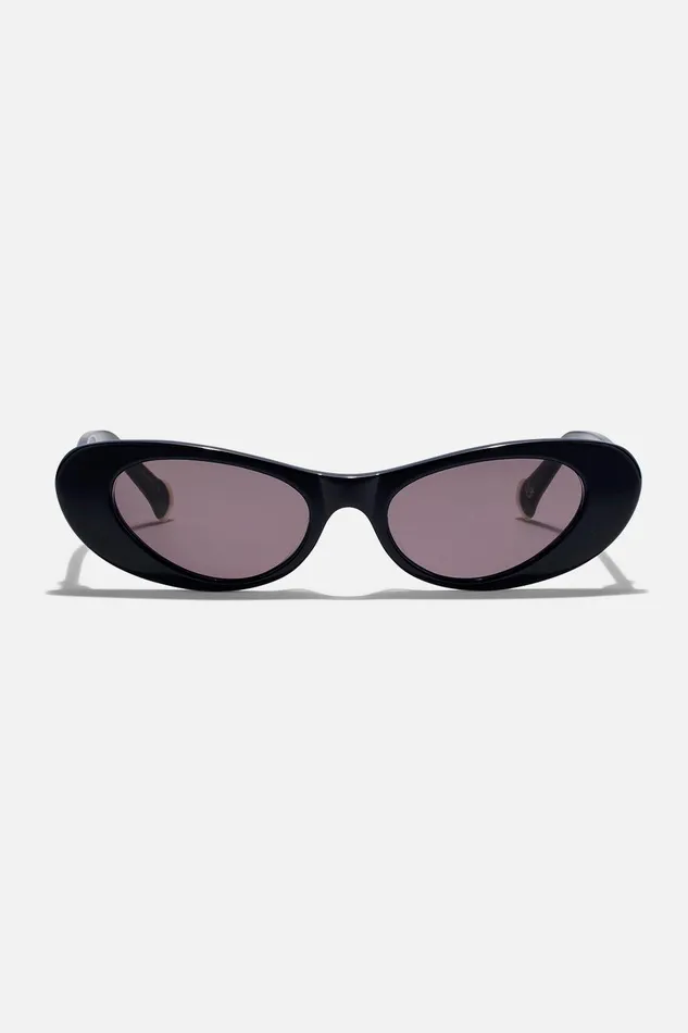 Camilla Sunglasses Champagne and Caviar Sunglasses Solid Black 8211 Accessories