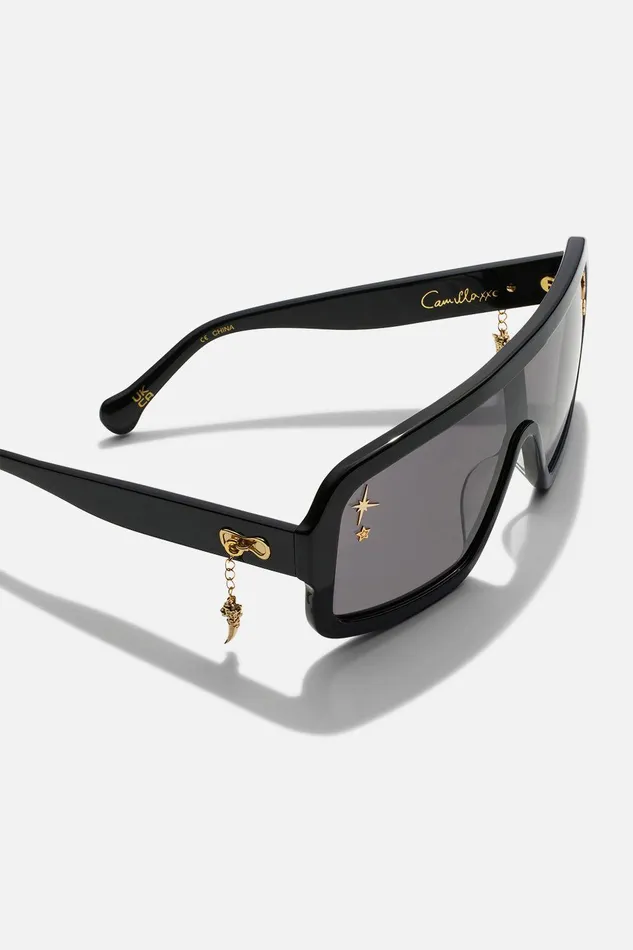Camilla Sunglasses No Photos Please Sunglasses Solid Black 8211 Accessories