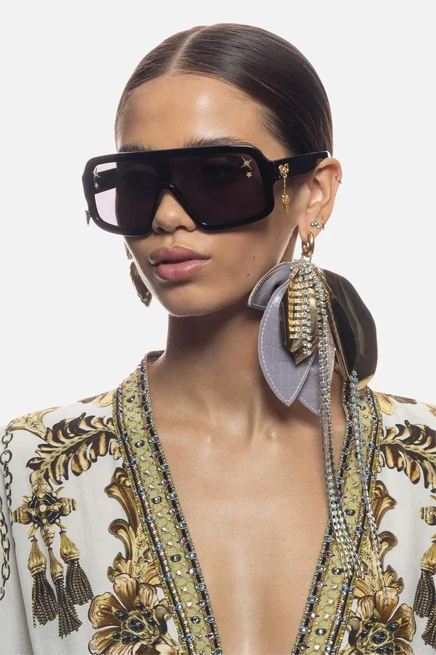 Camilla Sunglasses No Photos Please Sunglasses Solid Black 8211 Accessories