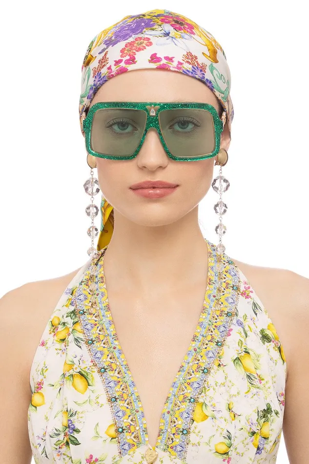 Camilla Sunglasses Starry Nights Sunglasses Emerald Glitter 8211 Accessories Camilla Sunglasses Starry Nights Sunglasses Emerald Glitter 8211 Accessories