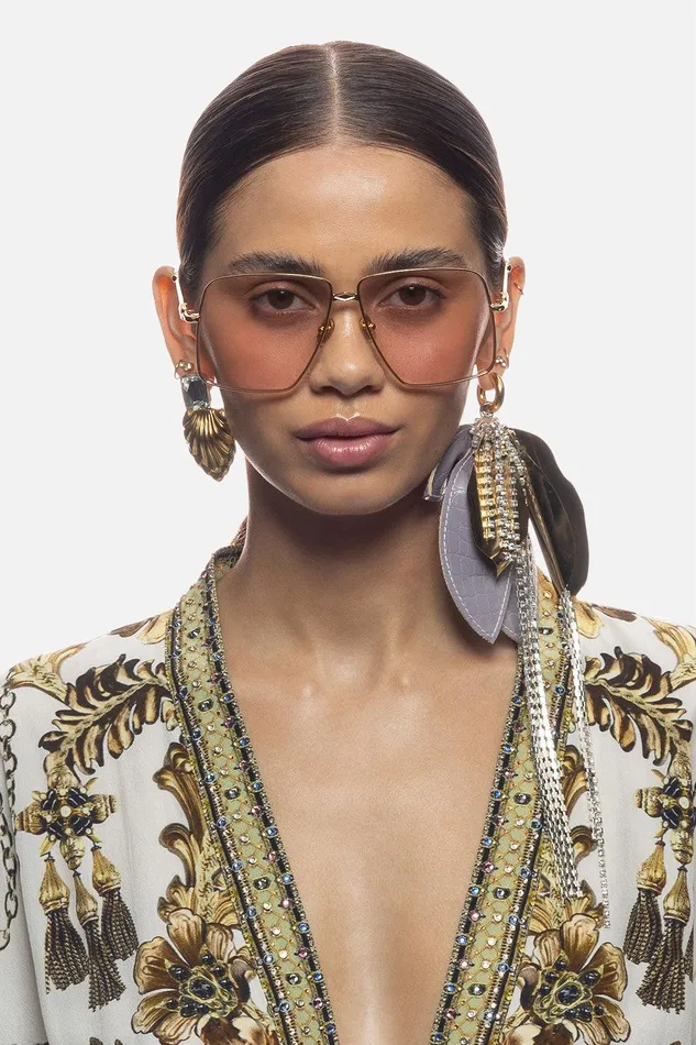 Camilla Sunglasses Step On Board Sunglasses Gold 8211 Accessories