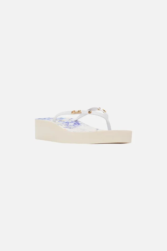 Camilla Swim Accessories Platform Thongs Tuscan Moondance 8211 WomensAccessories Camilla Swim Accessories Platform Thongs Tuscan Moondance 8211 WomensAccessories