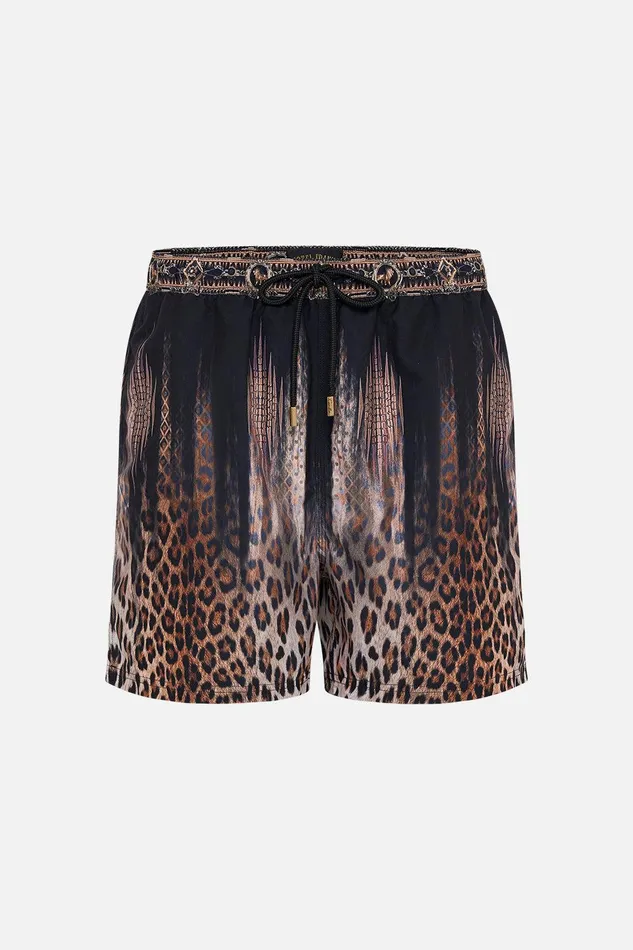 Camilla Swimwear Elastic Waist Boardshort Jungle Dreaming 8211 Mens Camilla Swimwear Elastic Waist Boardshort Jungle Dreaming 8211 Mens