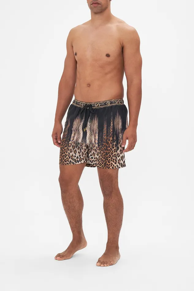 Camilla Swimwear Elastic Waist Boardshort Jungle Dreaming 8211 Mens Camilla Swimwear Elastic Waist Boardshort Jungle Dreaming 8211 Mens