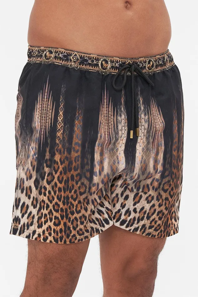 Camilla Swimwear Elastic Waist Boardshort Jungle Dreaming 8211 Mens Camilla Swimwear Elastic Waist Boardshort Jungle Dreaming 8211 Mens