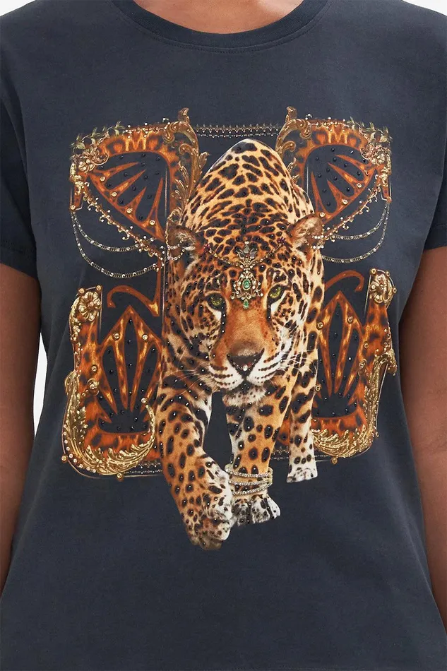 Camilla Tees Easy Tee 8211 Black Jungle Dreaming 8211 Womens Camilla Tees Easy Tee 8211 Black Jungle Dreaming 8211 Womens