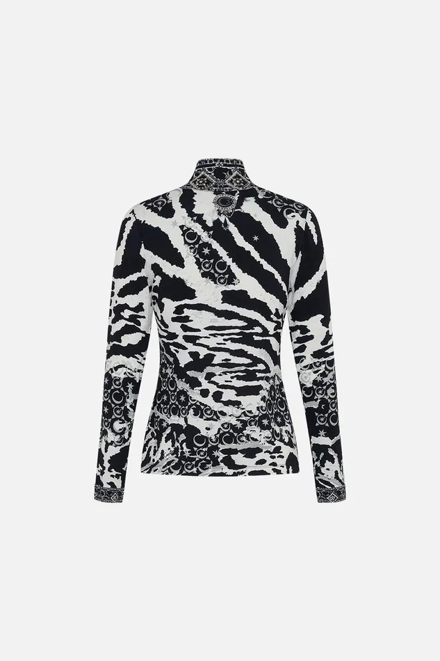 Camilla Tees Jersey Turtleneck Feline Fantasy 8211 Womens Camilla Tees Jersey Turtleneck Feline Fantasy 8211 Womens