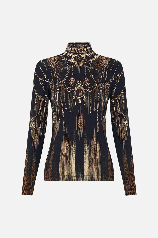 Camilla Tees Jersey Turtleneck Jungle Dreaming 8211 Womens Camilla Tees Jersey Turtleneck Jungle Dreaming 8211 Womens