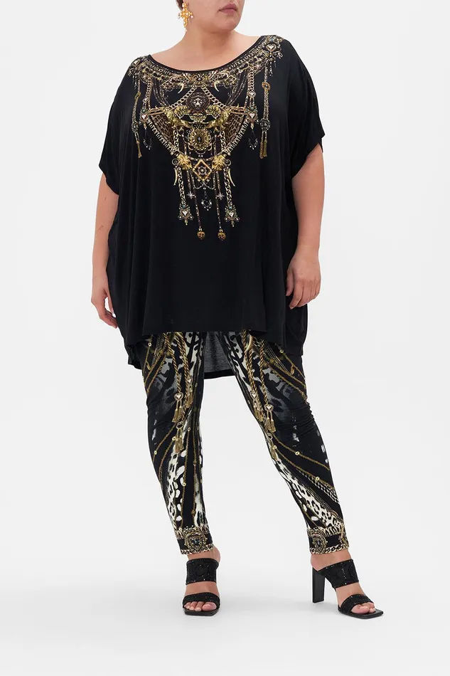 Camilla Tees Loose Fit Tee 8211 Black Untamed Royalty 8211 Womens Camilla Tees Loose Fit Tee 8211 Black Untamed Royalty 8211 Womens