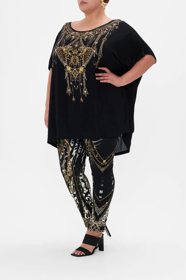 Camilla Tees Loose Fit Tee 8211 Black Untamed Royalty 8211 Womens Camilla Tees Loose Fit Tee 8211 Black Untamed Royalty 8211 Womens