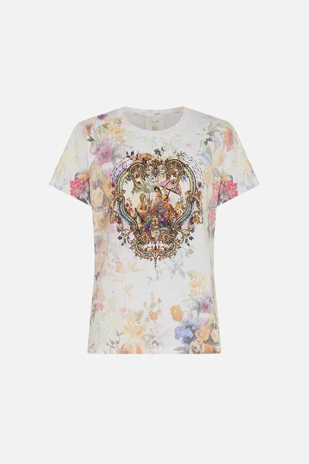 Camilla Tees Organic Cotton Easy Tee Friends With Frescos 8211 Womens Camilla Tees Organic Cotton Easy Tee Friends With Frescos 8211 Womens