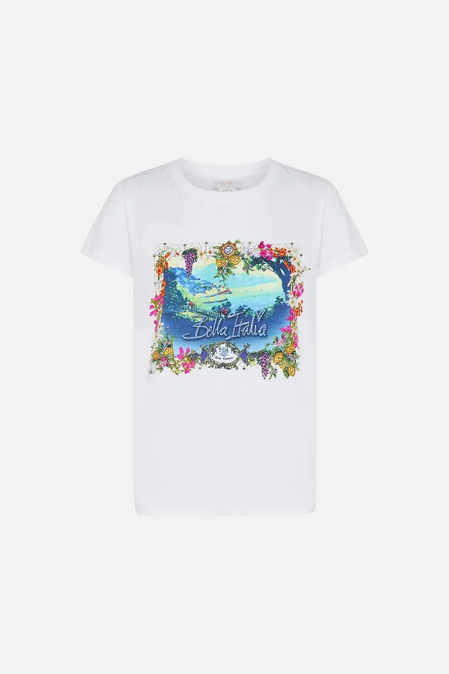 Camilla Tees Organic Cotton Slim Fit Tee Amalfi Amore 8211 Womens Camilla Tees Organic Cotton Slim Fit Tee Amalfi Amore 8211 Womens