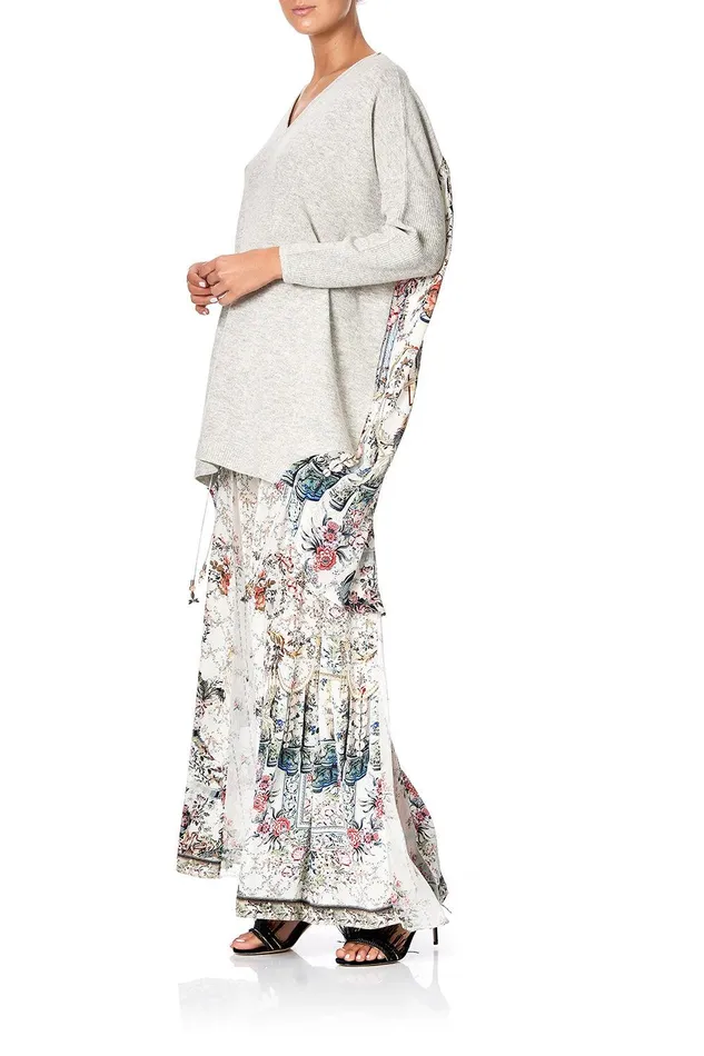 Camilla Wide Leg Pants Flares With Lace Up Side Southern Belle 8211 Womens