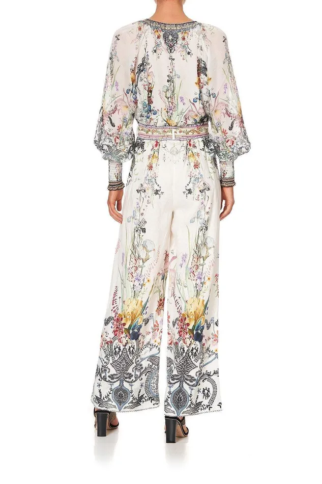 Camilla Wide Leg Pants Paperbag Waist Wide Leg Pant True Romance 8211 Womens