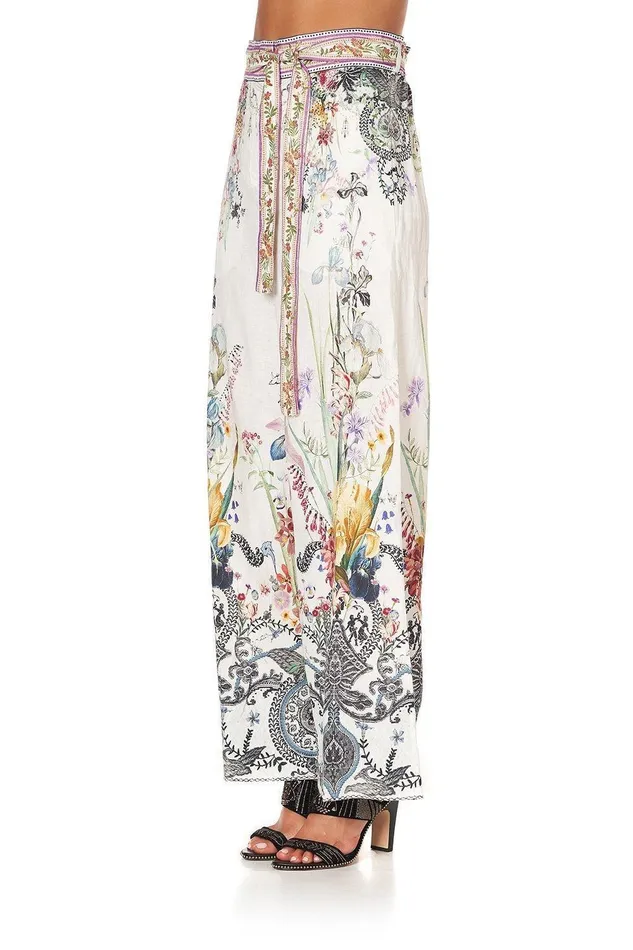 Camilla Wide Leg Pants Paperbag Waist Wide Leg Pant True Romance 8211 Womens