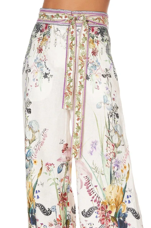 Camilla Wide Leg Pants Paperbag Waist Wide Leg Pant True Romance 8211 Womens