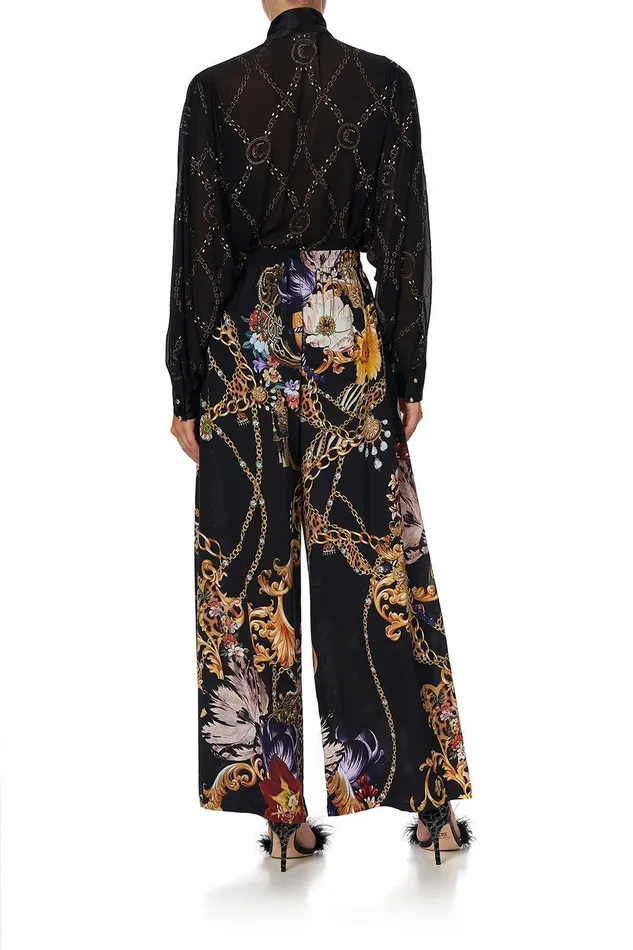 Camilla Wide Leg Pants Tuck Front Pant A Night In The 90s 8211 Womens