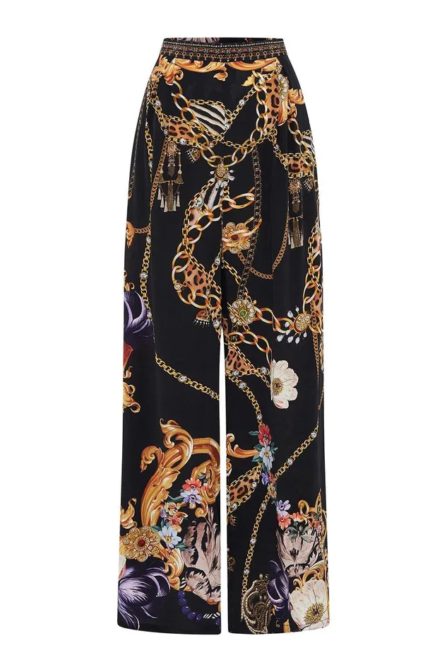 Camilla Wide Leg Pants Tuck Front Pant A Night In The 90s 8211 Womens