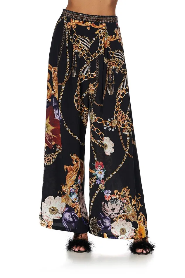 Camilla Wide Leg Pants Tuck Front Pant A Night In The 90s 8211 Womens