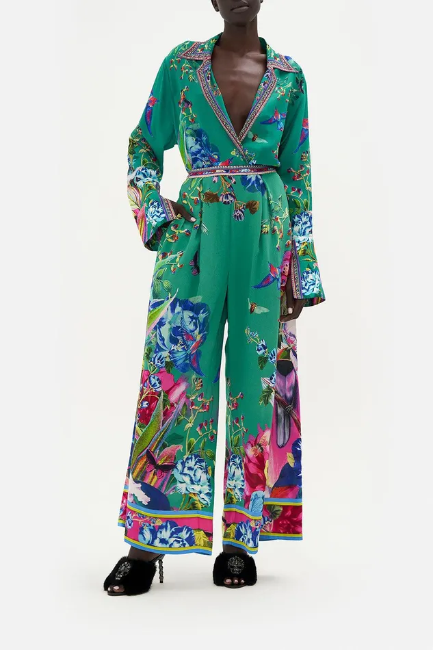 Camilla Wide Leg Pants Tuck Front Pant Run From Paradise 8211 Womens