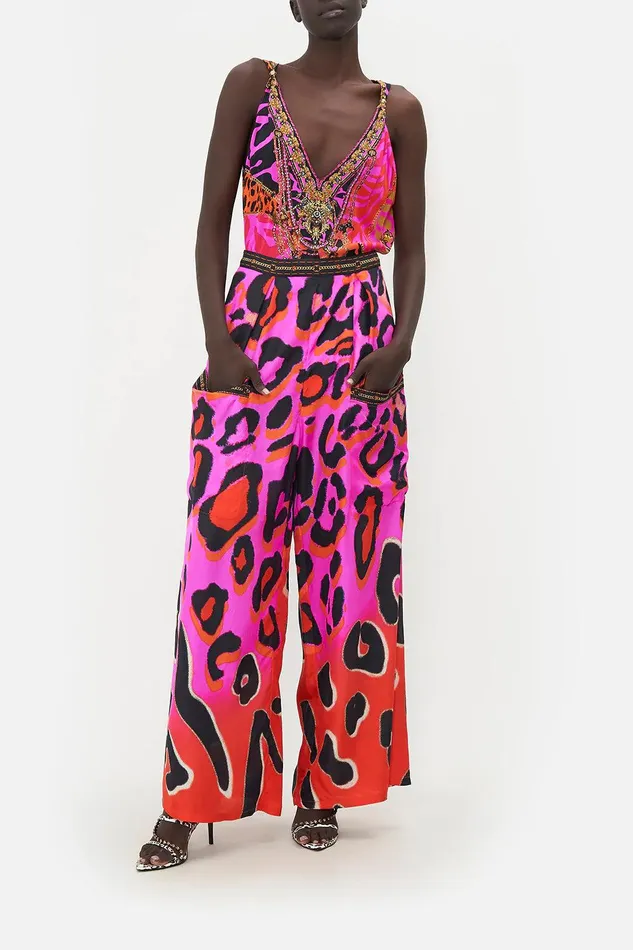 Camilla Wide Leg Pants Wide Leg Trouser With Front Pockets Always Change Your Spots 8211 Womens Camilla Wide Leg Pants Wide Leg Trouser With Front Pockets Always Change Your Spots 8211 Womens