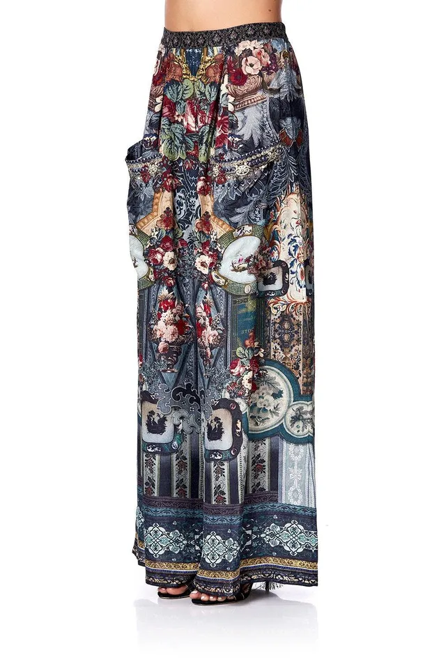 Camilla Wide Leg Pants Wide Leg Trouser With Front Pockets Hotel Boheme 8211 Womens