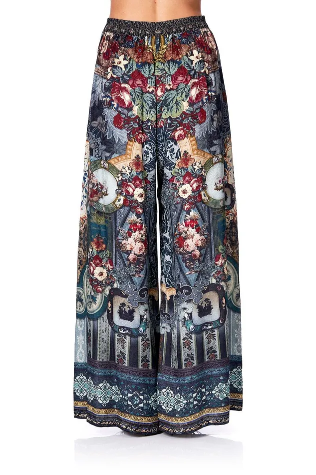 Camilla Wide Leg Pants Wide Leg Trouser With Front Pockets Hotel Boheme 8211 Womens