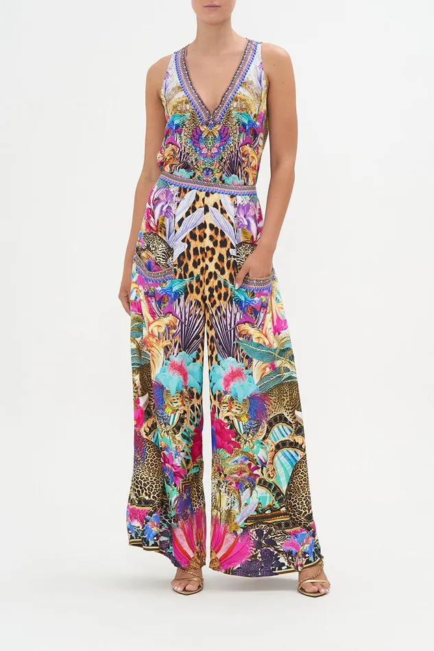 Camilla Wide Leg Pants Wide Leg Trouser With Front Pockets Merry Go Round 8211 Womens