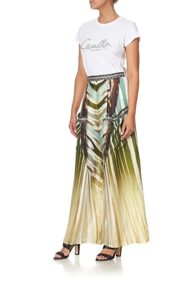 Camilla Wide Leg Pants Wide Leg Trouser With Front Pockets Up On Cloud Nine 8211 Womens