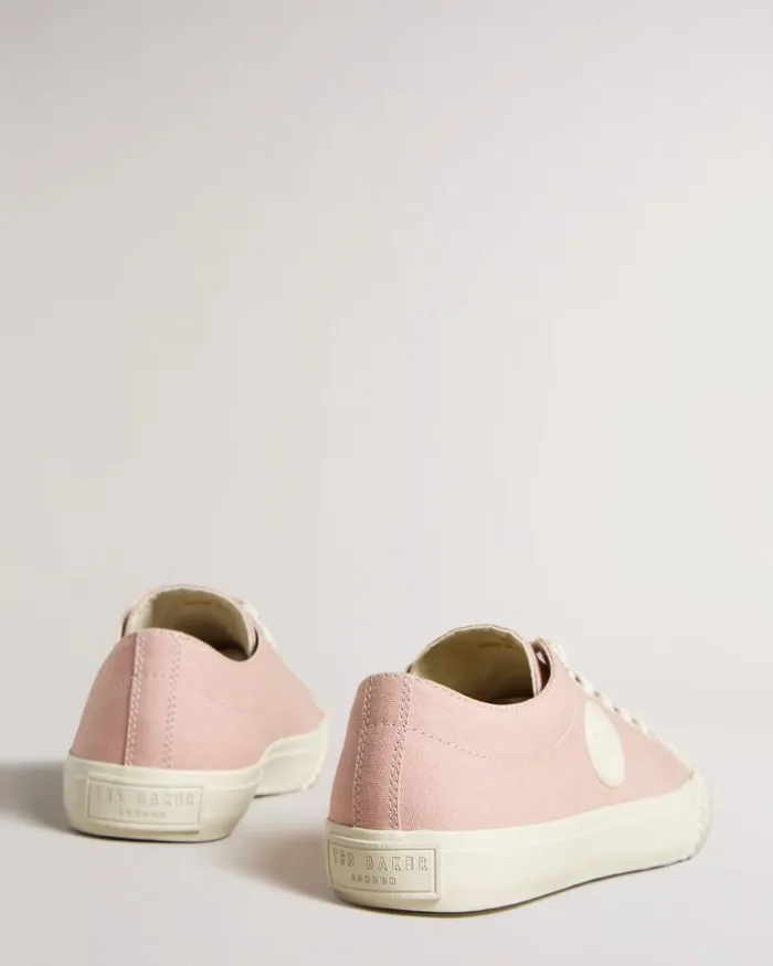 Canvas Low Top Trainers Dusky Pink Women Ted Baker Sneakers Canvas Low Top Trainers Dusky Pink Women Ted Baker Sneakers