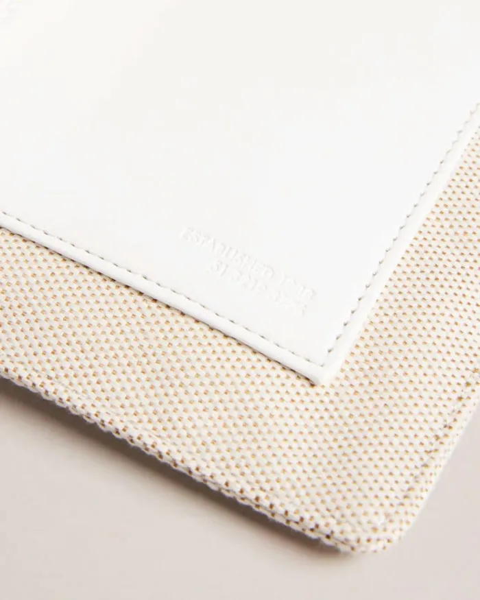 Canvas Pouch Ecru Women Ted Baker Bags Canvas Pouch Ecru Women Ted Baker Bags