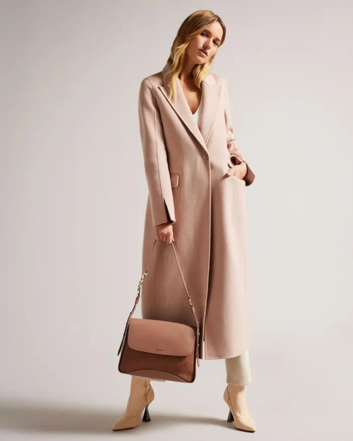 Chain Detail Shoulder Bag Natural Women Ted Baker Bags