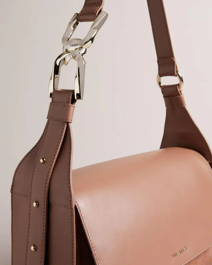 Chain Detail Shoulder Bag Natural Women Ted Baker Bags