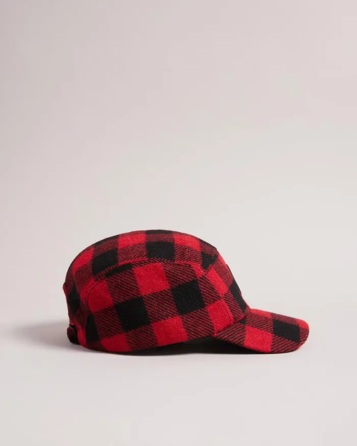 Check Cap Red Men Ted Baker Hats and Caps Check Cap Red Men Ted Baker Hats and Caps