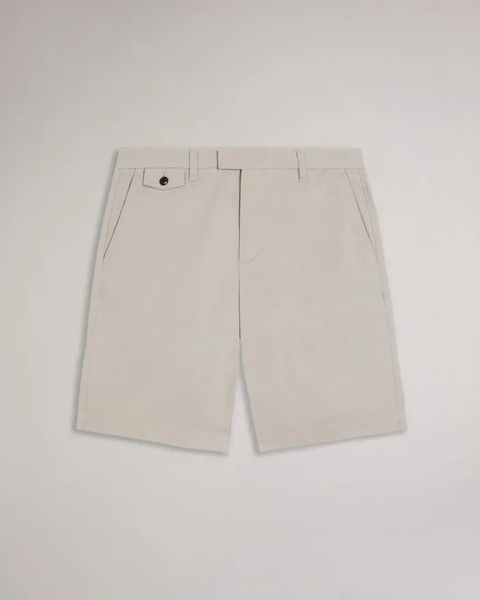 Chino Shorts Light Gray Men Ted Baker Clothing