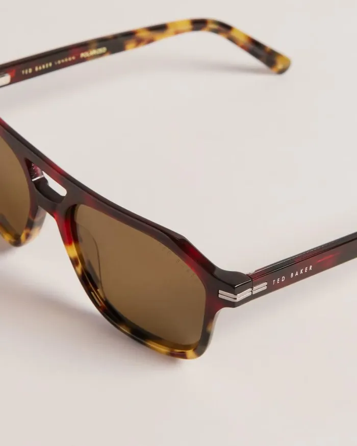 Chunky Aviator Sunglasses Tortoiseshell Men Ted Baker Sunglasses Chunky Aviator Sunglasses Tortoiseshell Men Ted Baker Sunglasses