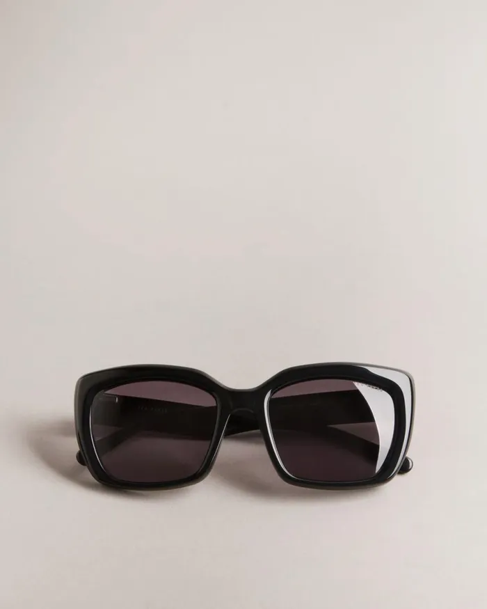 Chunky Cat Eye Frame Sunglasses Black Women Ted Baker Sunglasses Chunky Cat Eye Frame Sunglasses Black Women Ted Baker Sunglasses